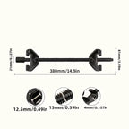 Shock Absorber Spring Compressor Tool Set, Claw Hook for Car Repair and Roll Removal, Manual, Special