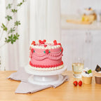 1/6pcs Cake Turntable Set Plastic Revolving Cake Decorating Stand Cake Icing Turntable includes 2 spatulas 3 icing spatulas