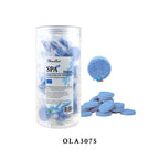 180/40pcs instant foot bath effervescent tablets essential oil bath salt spa foot care exfoliating soothing skin moisturizing