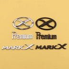 3D ABS MARK X Emblem Premium Car Badge X Rear Truck Car Stickers Car Decor For Toyota MARKX MARK-X Car Accessories