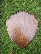Oak Base Shields Solid Oak Shield Antler Taxidermy Plaque Roe Trophy Plate Buck Wooden Base Shields Mounting