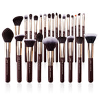 Jessup Makeup Brushes Set Professional Natural-Synthetic Hair Makeup Brush Foundation Powder Contour Eyeshadow 25pcs