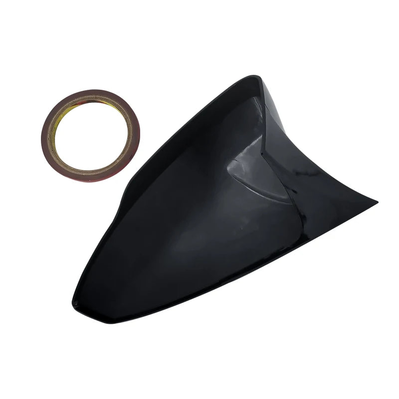 2 Pcs For Volkswagen VW Polo MK5 6R 6C 2009-2017 ABS Side Rearview Wing Mirror Cover Caps Shell Trim OX Horn Style Exterior
