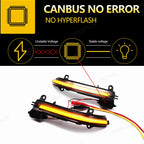 For BMW 1 2 3 4 X1 M Series F20 F21 F22 F30 E84 F87 i3 i3S Black Dynamic Turn Signal LED Rearview Mirror Indicator Blinker Light