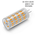 5pcs 12v 24V Dimmable LED lampada g4 G9 E14 BA15S led bulb Cool Warm White For Crystal Chandelier Replace 50w Halogen Lamp