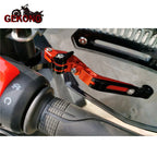 Motorcycle Folding Extendable CNC Moto Adjustable Clutch Brake Levers Handbar End Grips fit For Bajaj Pulsar 200 NS/200 RS/200 A