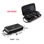 TELESIN Waterproof Carrying Adjustable Space Bag PU for GoPro Hero 13 12 11 10 9 8 7 6 Insta360 Osmo Action Accessories Bag