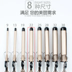 2021 New 9mm-38mm Professional Ceramic Hair Curler Lcd Curling Iron Roller Curls Wand Waver Fashion Styling Tools