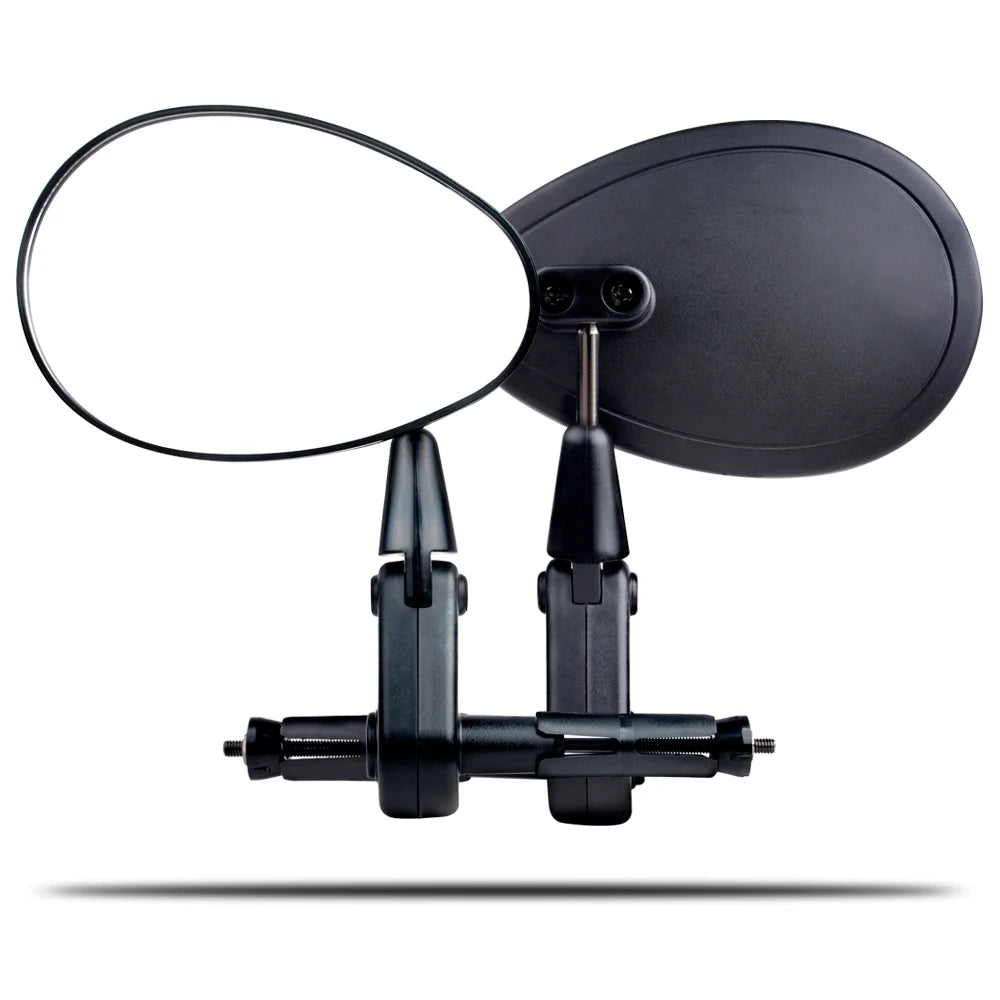 EasyDo Bicycle Handlebar 360 Rotation Wide-range Adjust-rearview Mirror Left and Right Reflector 17-24.5MM PC Anti-drop MTB