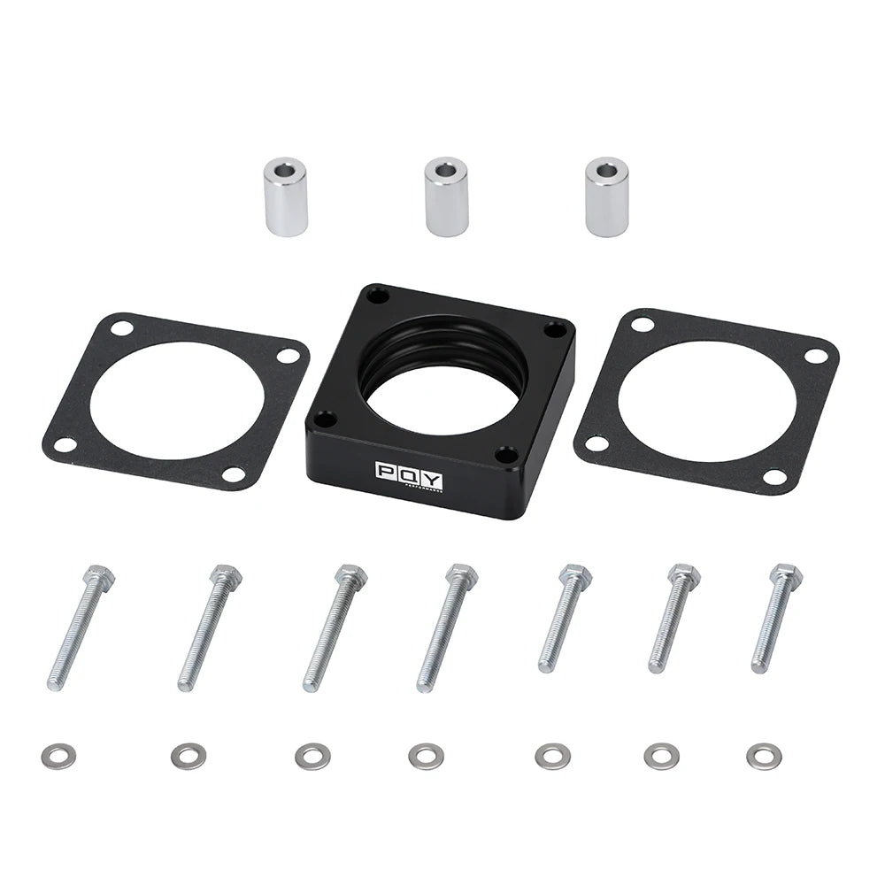 Throttle Body Spacer 1in Raise w/ Gasket for 1991-2006 Jeep Wrangler Cherokee 2.5L 4.0L