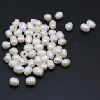 20pcs Natural Freshwater Cultured Pearls Irregular Big Hole Loose Beads for Jewelry Making Charm Necklace Earring Accessories