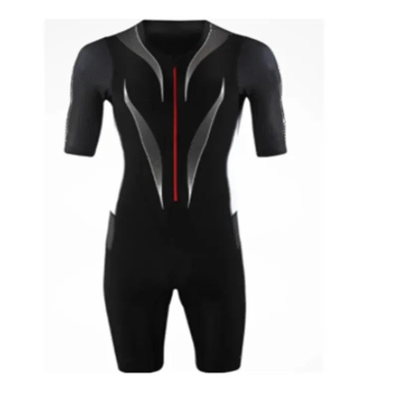 Men's Triathlon Suit 2021 Hot Selling Cycling Jersey Summer Short Sleeve Bicycle Skinsuit Maillot Ciclismo Hombre Bike Clothing