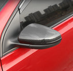 POLO Scirocco EOS Bora Jetta Beetle Passat Sagitar Car carbon fiber rear mirror cover For Volkswage VW Golf 6 Golf 5 Golf 7 CC