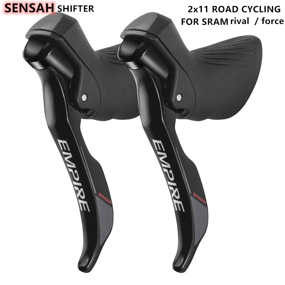 SENSAH Road Bike Derailleur 2 X11 Speed Road Bike Shifters & Shift Cable Gear Lever Brake Bicycle  for  Rival / force RED