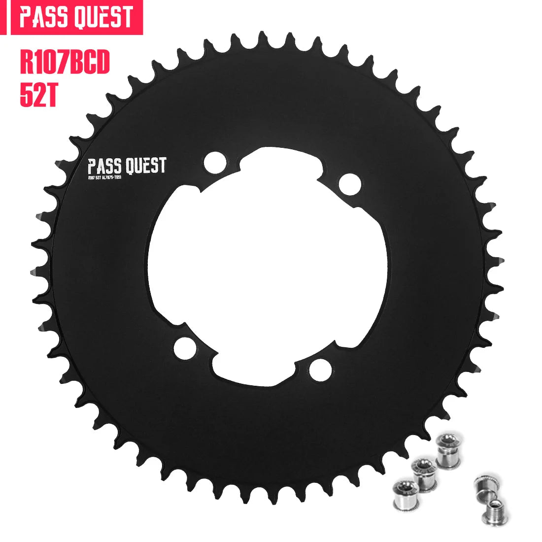 107mm BCD Chainring for Sram RIVAL CRANK 42T 44T 46T 48T 50T 52T Bike Chain 107bcd Road Bike Chainrings