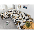 Sofa Cover for Living Room Stretch Printed Sofa Slipcover L shape Corner Sofa Covers funda sofa Elastic Couch Cover 1/2/3/4-seat