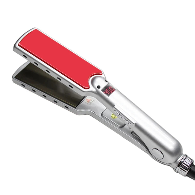 480℉ Titanium Hair Straightener Keratin Treatment Hair Flat Iron Professional Floating Plates Straightening Irons 100-240V