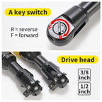 1/2 3/8 1/4 Inch Pneumatic Wrench Air Ratchet Air Wrench Pneumatic Tools Spanners Air Tools With A EU Connector