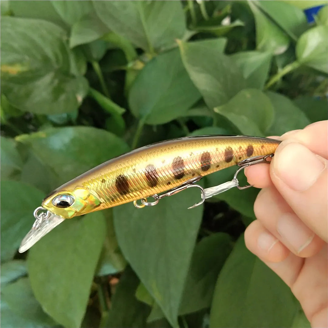 TSURINOYA 6pcs DW75 Sinking Jerkbait Fishing Lure 70mm 8.9g Minnow Hard Lure With Hook ABS Plastic Isca Artificial Leurre