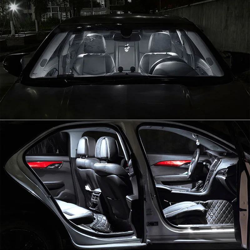 15Pcs Interior LED Light Kit Canbus For Lexus IS IS250 IS300 IS350 IS220D 2006 2007 2008 2009 2010 2011 2012 2013 Car Map Bulbs