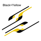 4PCS Car Long Side Stickers Graphics Camper Van Auto Racing Decals For Fiat Ducato Vinyl Film Accessories DIY Decoration