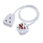 UK Plug To Socket Power Extension Cable With Power Switch, Singapore Malaysia HK Male To Female 3Pin AC Power Cord 0.3m-5m