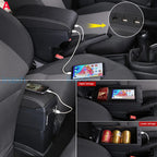 For Daihatsu sirion Armrest For Daihatsu Materia Car Armrest box central Store content Storage box Arm Auto parts 2007-2015