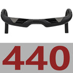 KOCEVLO carbon fiber bicycle handlebar Reduce resistance bent bar strengthen bike parts 380/400/420/440mm inner routing