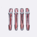 For Peugeot 208 2012 2013 2014 2015 2016 2017 2018 2019 Chrome Door Handle Cover Trim Car Styling Auto Accessories