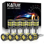 10pcs T10 W5W LED Canbus Bulbs 194 168 No Error LED Car Clearance Parking Light for Polo Passat B5 B6 CC Golf 4 5 6 7 Jetta MK6