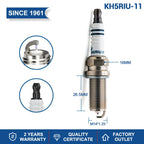 4PCS Iridium Spark Candles Torch KH5RTC-11 KH5RPU-11 KH5RIU-11 for KIA NISSAN SUZUKI TOYOTA MITSUBISHI HYUNDAI PEUGEOT RENAULT