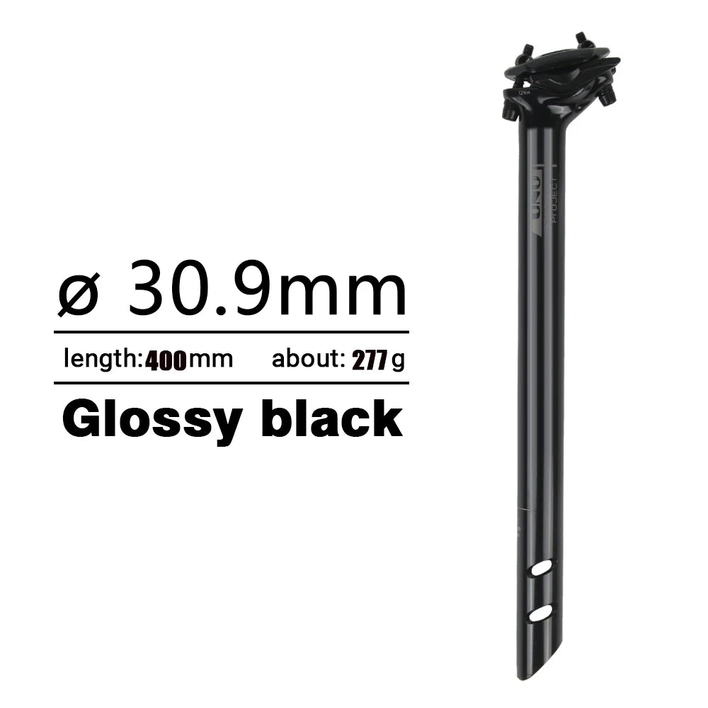 UNO SP-719 Bicycle Seatpost   Road Mountain Bike Seatpost 27.2/30.9/31.6*350/400mm Seat Tube Bicycle Aluminum Alloy Parts