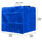 Professional 1000 Liters IBC Water Tank Cover Outdoor Garden Furniture Waterproof Anti-Dust Wind Rain Sun Snow Protection