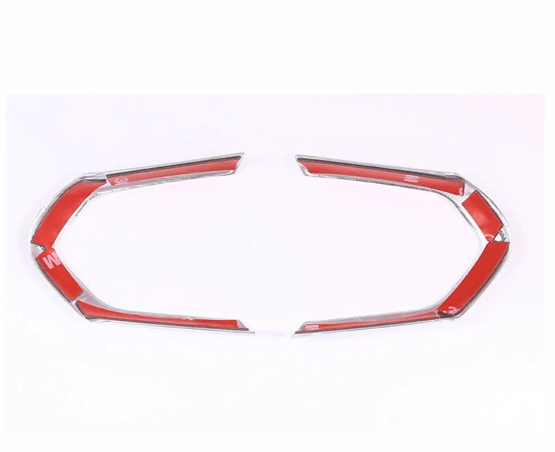 ABS Chrome Steering Wheel Decoration Frame Trim Fit For BMW F20 F22 F21 F30 F32 F33 F36 F06 F12 F13 X5 F15 X6 F16 M-Sport