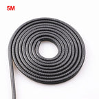 Kcimo Car Door Protector Edge Scratch Strip Guard Trim Car Door Noise reduction Anti Collision Protection With Steel Carstyling