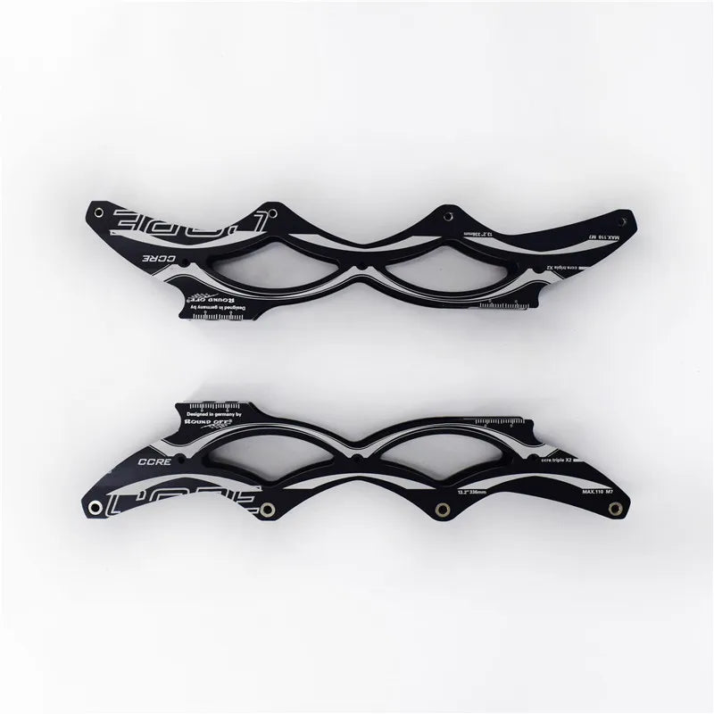 Core3 Inline Speed Skate Frame 4 Wheels 90mm 100mm 110mm Skating base for Powerslide Core 3 13.2'' 12.5'' 11.8'' 150 165mm 195mm