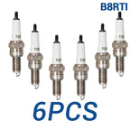 2-8PCS Iridium Pin Terminal Spark Plugs TORCH B8RTI Replace for 96067/CPR8EAIX-9 4465/CPR8EAGP-9 91064/SIMR8A9 HONDA 31916MEH003