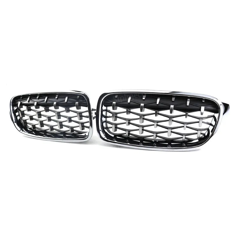 Diamond Front Bumper Kidney Grill Double Slat Racing Sport Grille for BMW 3 series F30 F31 F35 2011-19 Car Accessories