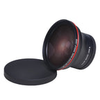 52 55 58MM 0.43x Professional HD Wide Angle Camera Lens Macro for Canon EOS Rebel 77D T7i T6s T6i T6 T5i T5 T4i T3i T3 SL1 1100D