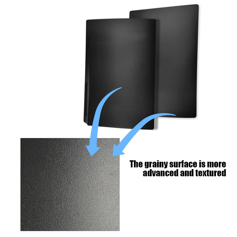 DATA FROG Replacement Plate Compatible with PS5 Disc Version Protective Hard Case Faceplate Shell For PS5