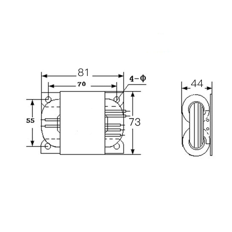 MOFI-30VA R-Core Ttransformer 14+240VAC