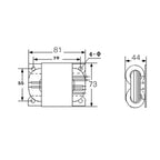 MOFI-30VA R-Core Ttransformer 14+240VAC