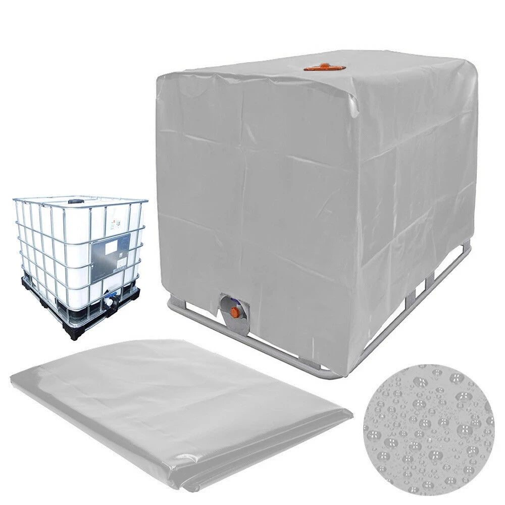 IBC Water Tank Cover 1000L Outdoor Waterproof Oxford Cloth Sun Dust Protection, Color Options