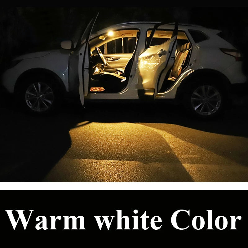13Pcs Canbus LED Interior Light Bulb Kit For VW Volkswagen Golf 4 MK4 1999 2000 2001 2002 2003 2004 2005 Car Reading Trunk Lamp