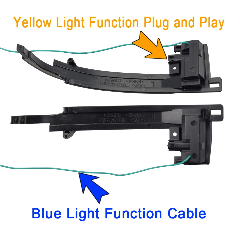 Dynamic Blinker Mirror Light LED Turn Signal Side Indicator For Audi A3 8P B8.5 A4 A5 B8 Q3 A6 C6 4F S6 S4 S5 S6 A8 D3 8K S8
