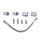 LS Cylinder Head Coolant Steam Port Crossover Throttle Body Bypass Hose Kit For GM Serie LS1 LSX LM7 LR4 LQ4 LS6 L59 LQ9 LM4 L33