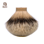 Boti Brush-SHD Leader Silvertip Badger Hair Knot Shaving Brush Bulb Shape Men's Beard Tool Shaving Knot Handmade