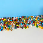 G1-14 New 16MM Crystal Ball Decoration Bedroom Desk Accessories Aquarium Ornaments Glass Marbles Ball Garden Outdoor Decoration