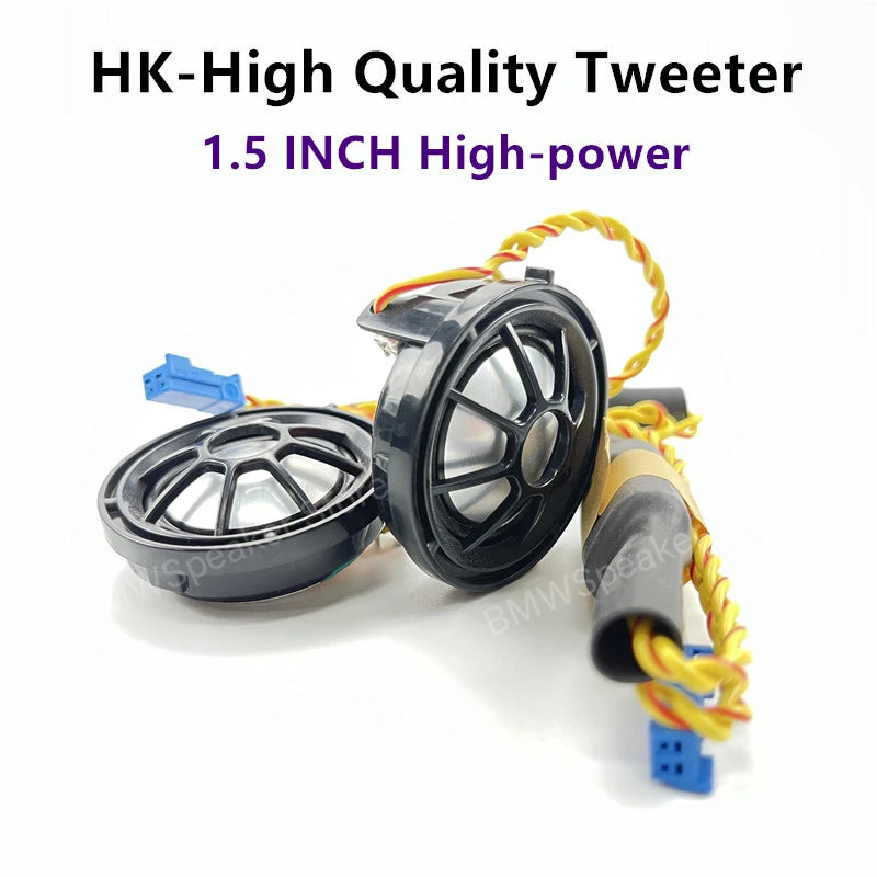Car Tweeter Speakers for BMW F10 F11 F30 F32 E60 E90 G30, Front/Rear, 12V, 2pcs