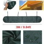 2/2.5/3/3.5/4/4.5/5m Oxford Patio Awning Winter Storage Bag Yard Garden Shelter Rain Weather Cover Protector Sun Canopy Cloth